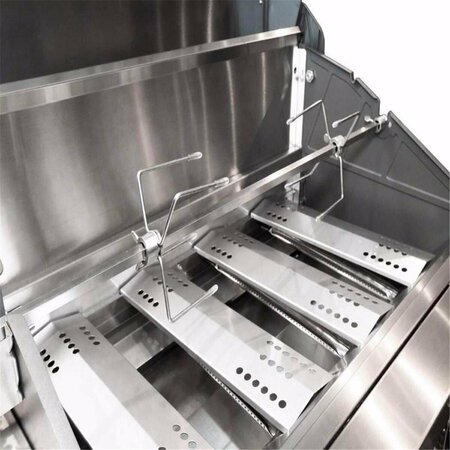 CUADRILATERO Stainless Steel Rotisserie Kit CU3304412